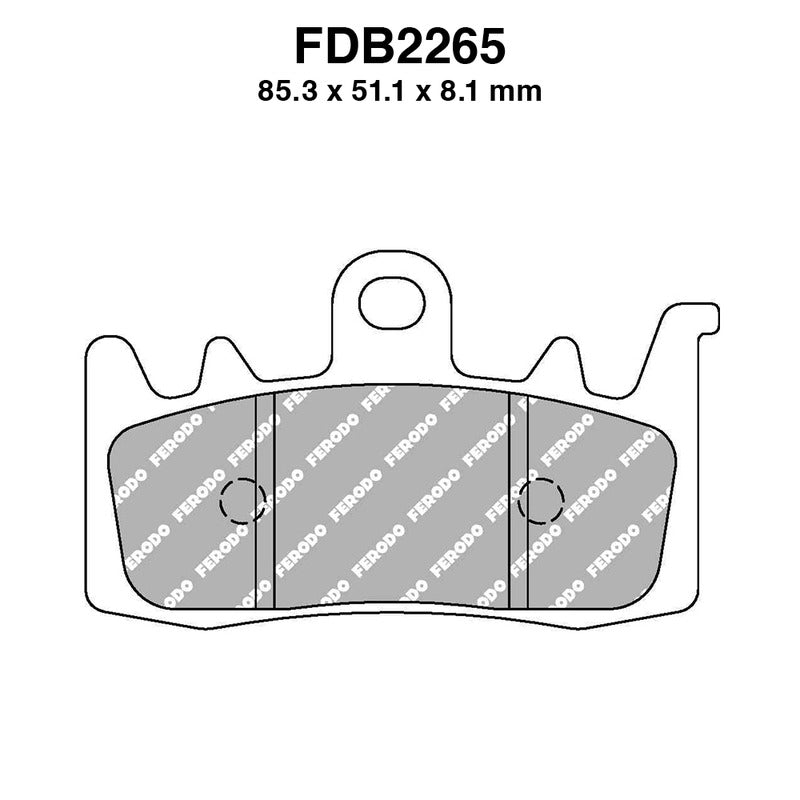 Ferodo Pastiglie freno Fdb2265Ef FDB2265EF