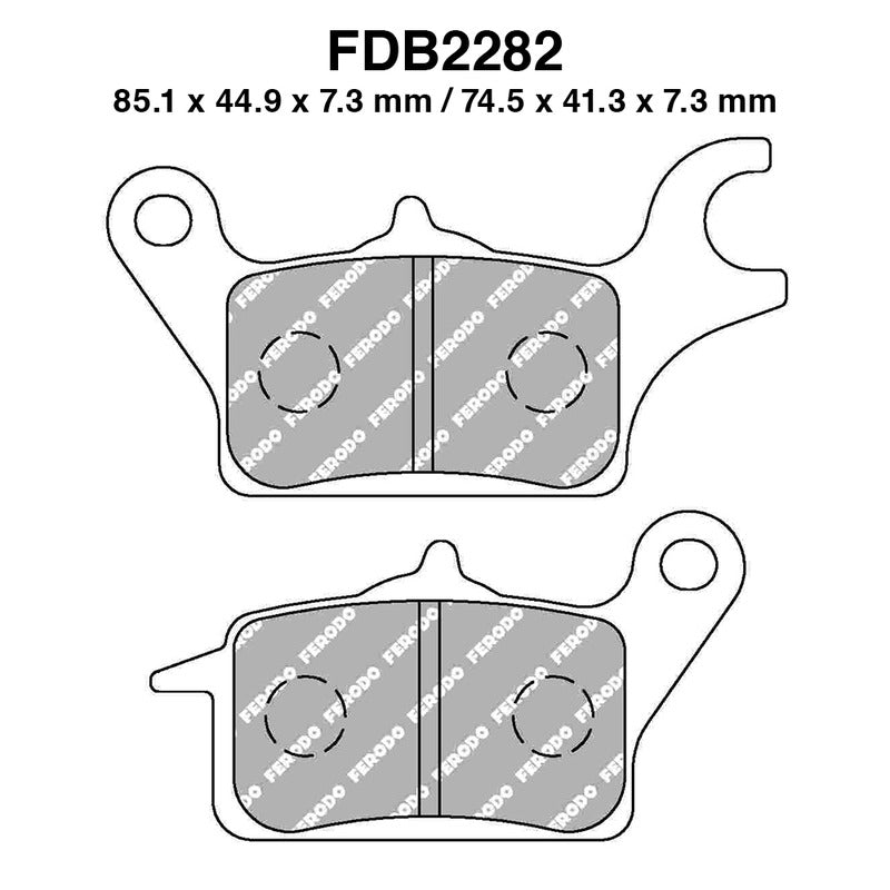 Ferodo Pastiglie freno Fdb2282Ef FDB2282EF