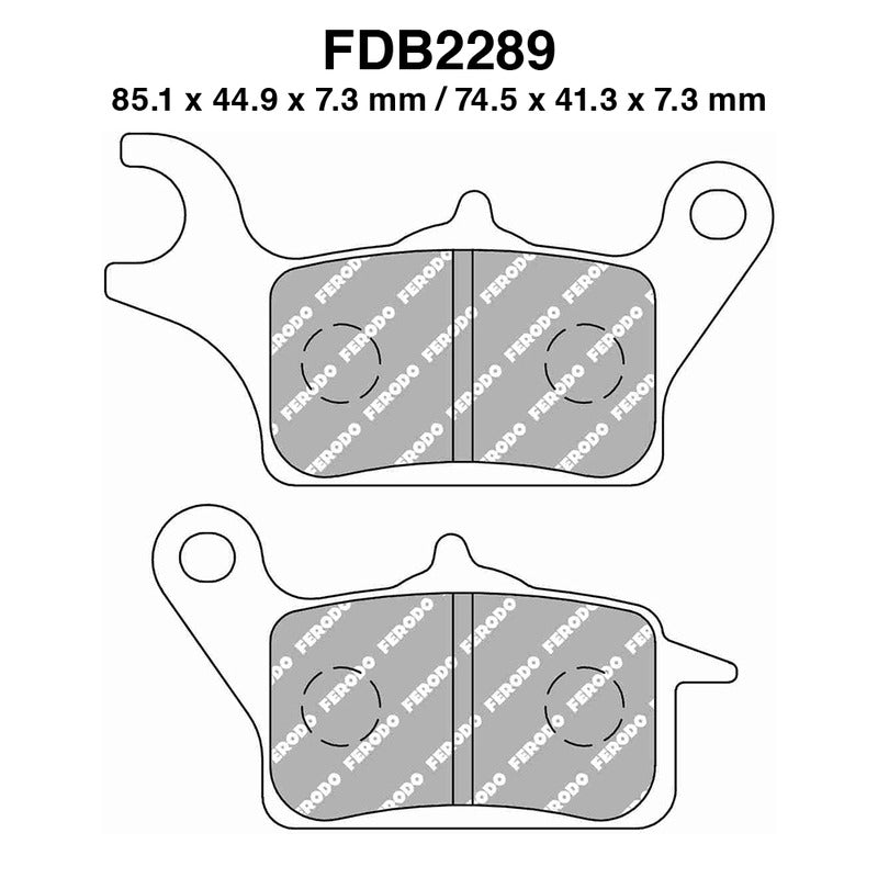 Ferodo Pastiglie freno Fdb2289Ef FDB2289EF