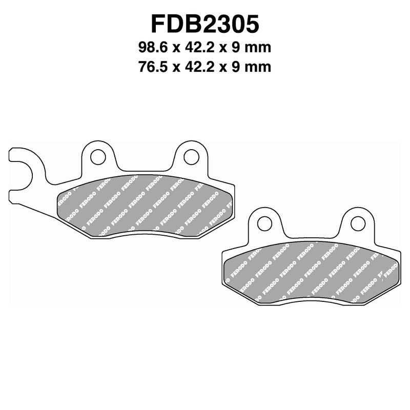 Ferodo Pastiglie freno Fdb2305Ef FDB2305EF
