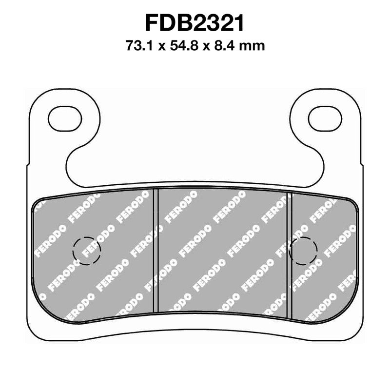 Ferodo Pastiglie freno Fdb2321St FDB2321ST