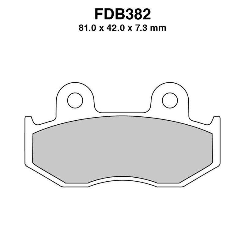 Ferodo Pastiglie freno Fdb382Sg FDB382SG