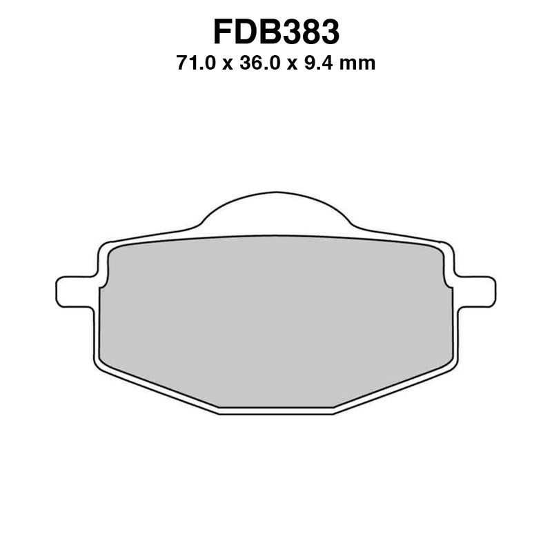 Ferodo Pastiglie freno Fdb383Sg FDB383SG