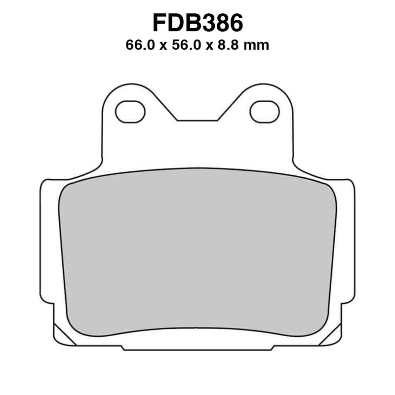 Ferodo Pastiglie freno Fdb386P FDB386P