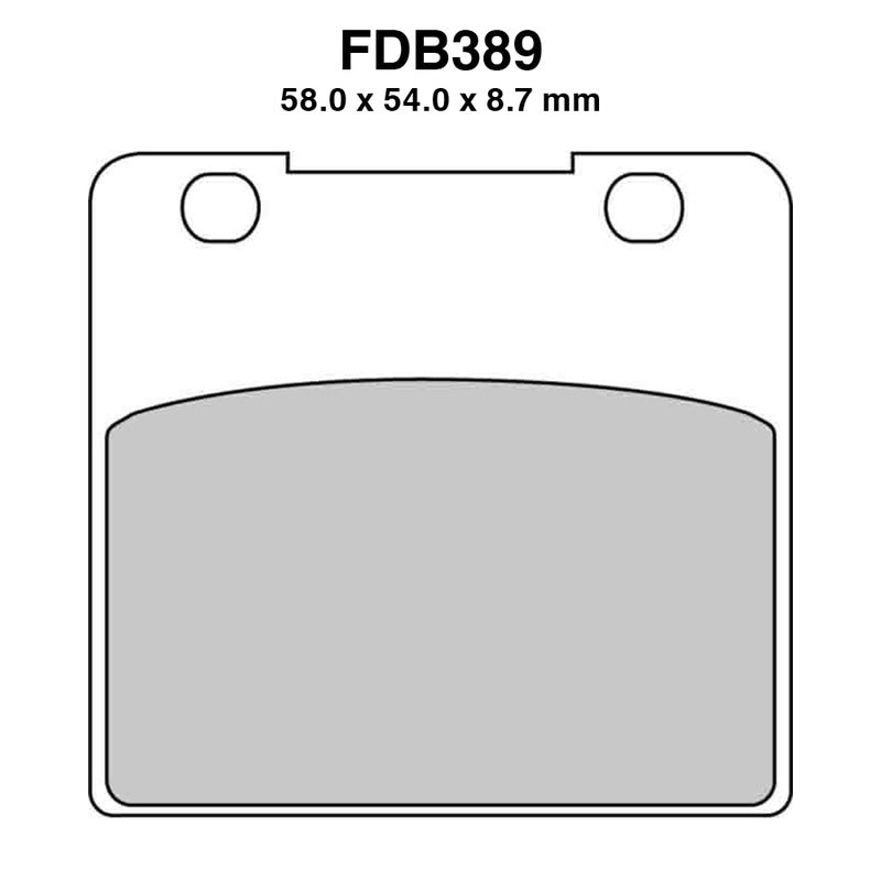 Ferodo Pastiglie freno Fdb389P FDB389P