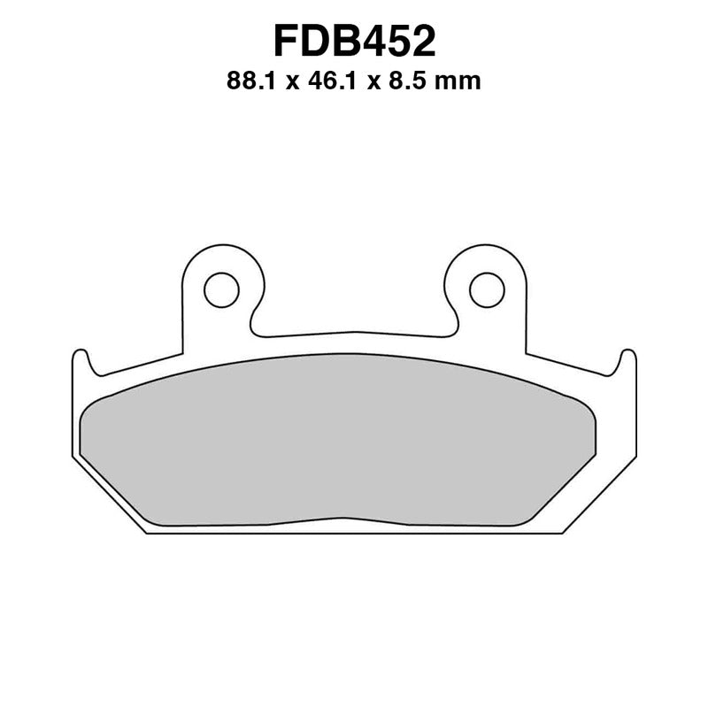 Ferodo Brake Pads Fdb452P FDB452P