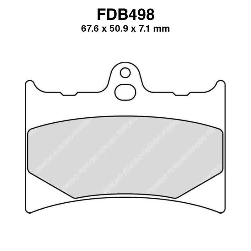 Ferodo Brake Pads Fdb498P FDB498P