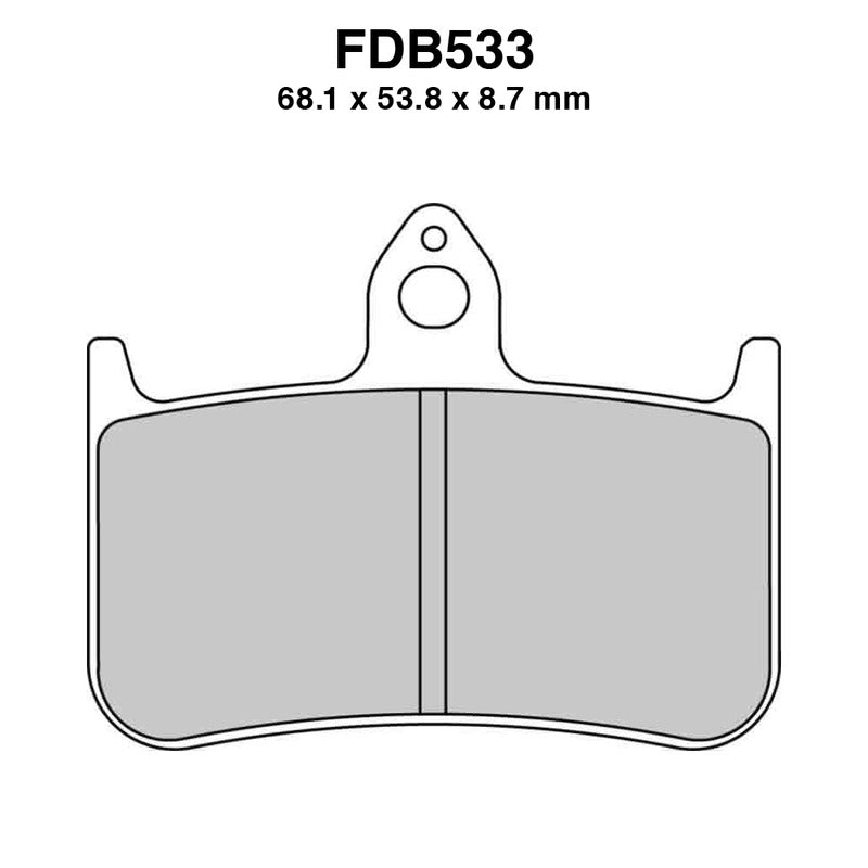 Ferodo Brake Pads Fdb533P FDB533P