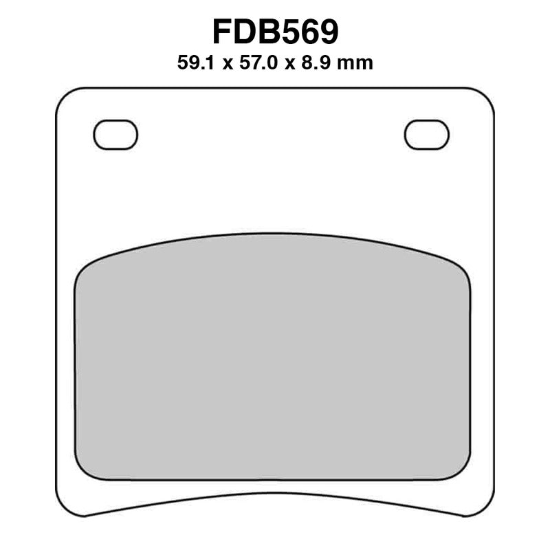 Ferodo Brake Pads Fdb569St FDB569ST