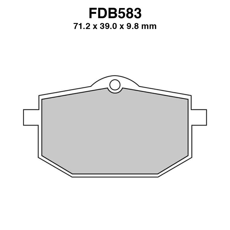 Ferodo Brake Pads Fdb583P FDB583P