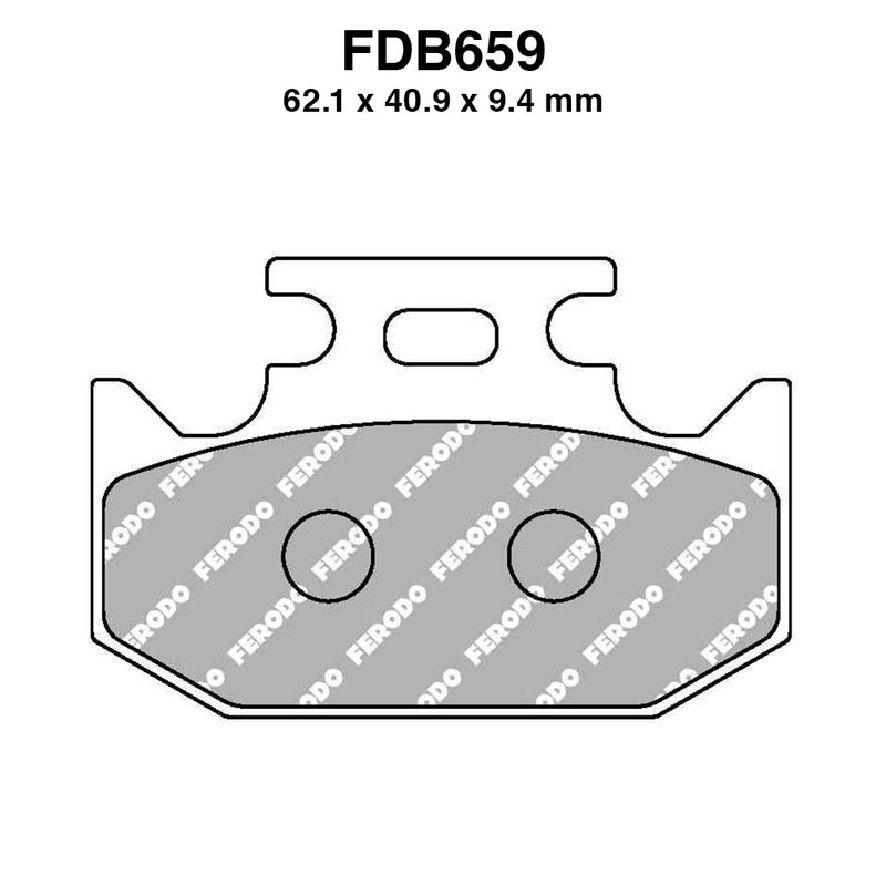 Ferodo Brake Pads Fdb659P FDB659P