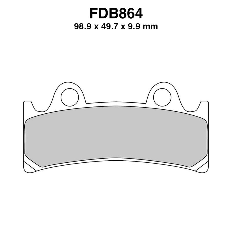 Ferodo Bremsbeläge Fdb864P FDB864P