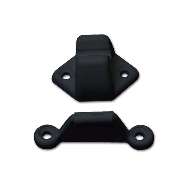 Tope de puerta exterior negro FER02N