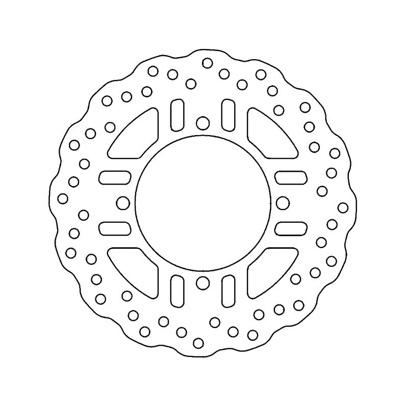 Ferodo Disco Freno Kawasaki Z750 /Rz800 Z1000 Zzr 1400 Posteriore FMD0466R