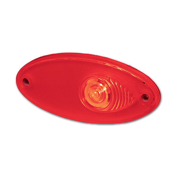 Luz de gálibo trasera ovalada Hella