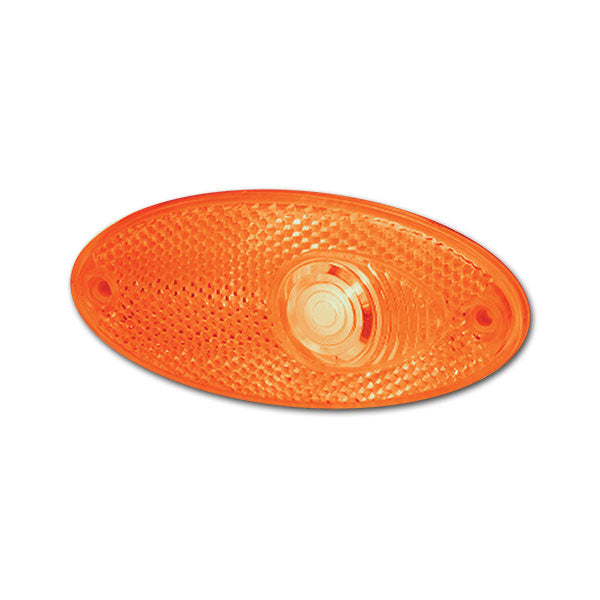 Hella Luce di ingombro ovale laterale arancio
