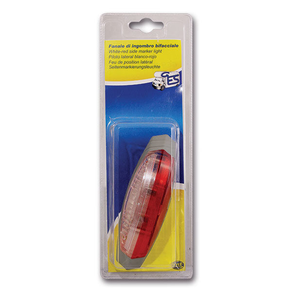 Luce ingombro bifacciale base grigia 8032793937159