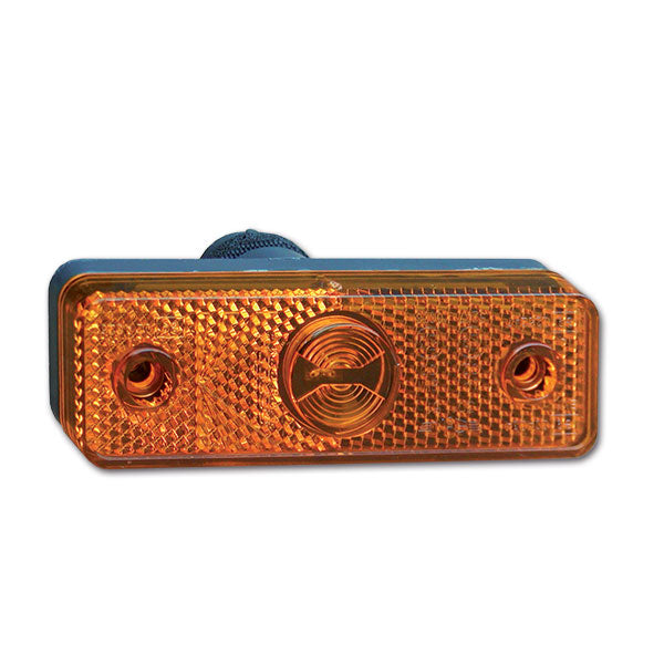 Luz de gálibo naranja Flatpoint FNL3723