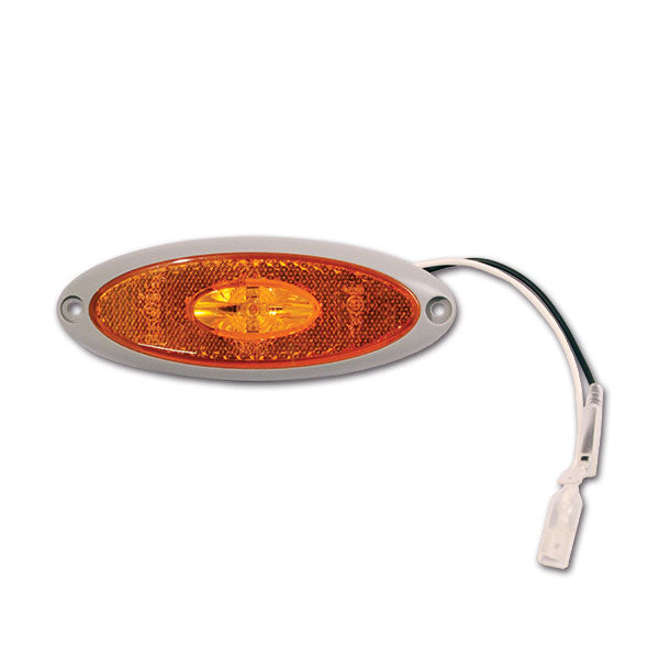Señal de gálibo LED con base gris FNL3923