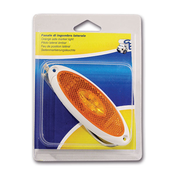 Luz de gálibo LED con base blanca 8032793935469