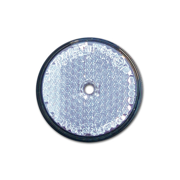 Catadiottro diametro 60 bianco foro centrale FNL4161B