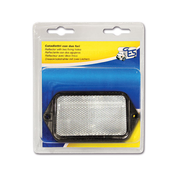 Catadiottro 95x60 bianco fissaggio a vite 8032793931621