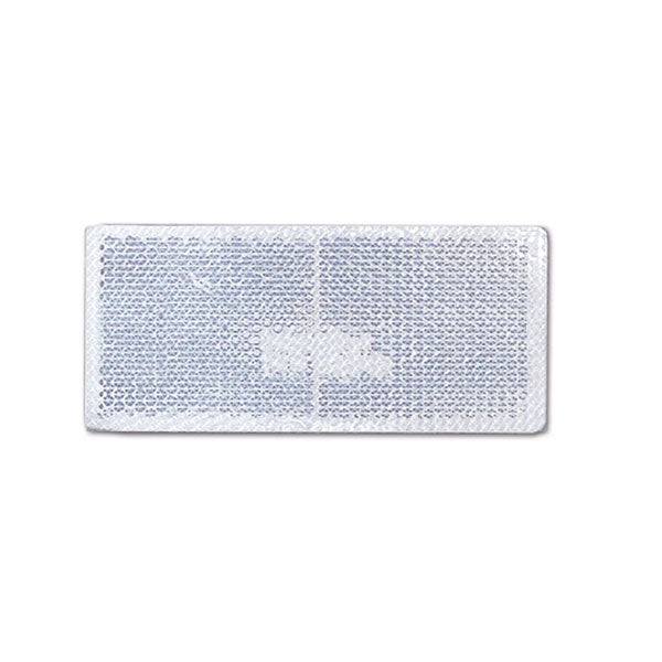 Weißer Klebereflektor 90x40 mm FNL4204B