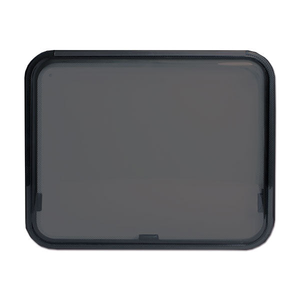 Polyplastic Polyvision-Platte, Loch 600x500 mm, schwarz