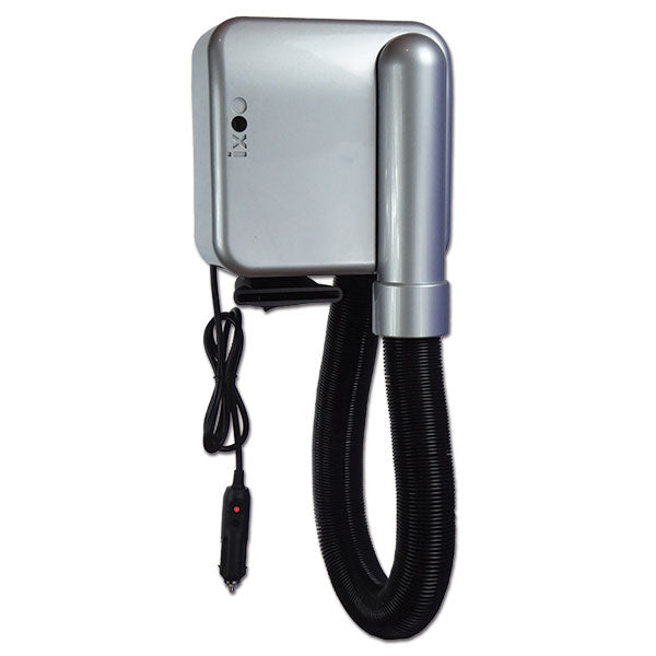 Secador de pelo gris de 12 V para boquilla de estufa FON22
