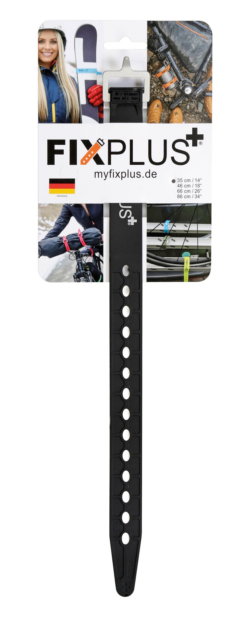 Lampa FixPlus, cinghia elastica di fissaggio - 2,3 x 35 cm FP565
