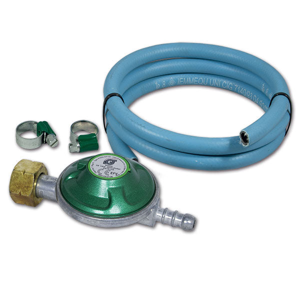 1,25 m Butan-/Propangasschlauch mit Regler 8032793938736