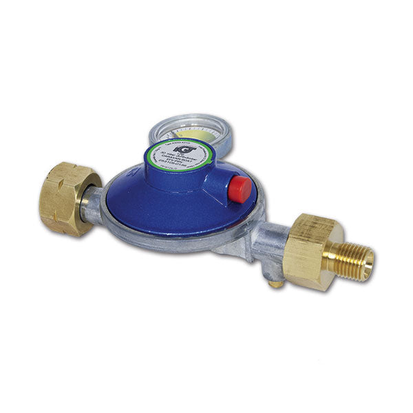 Regulador IT - 1/4'' con manómetro y dispositivos de seguridad FRN2134