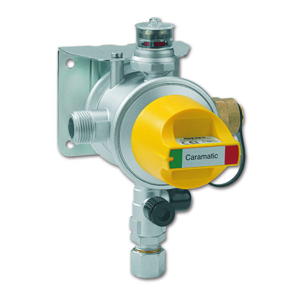 GOK Caramatic Regolatore Gas Doppia Bombola 8/10 mm