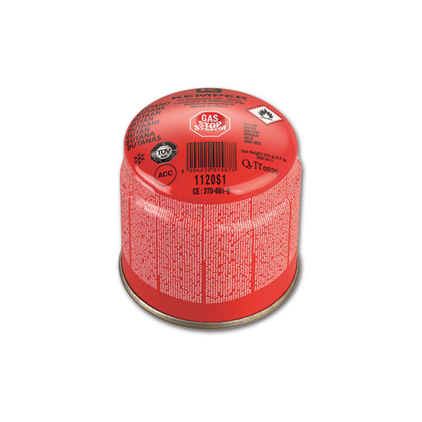 Cartuccia butano forabile Kemper 190 gr 8008004007003