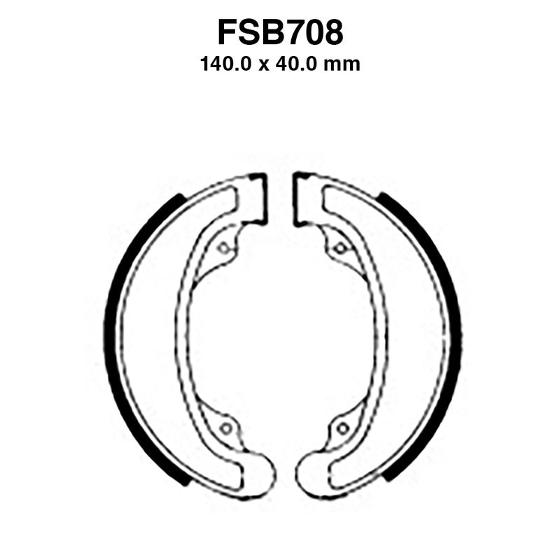Ferodo Ganasce Freno Fsb708 FSB708