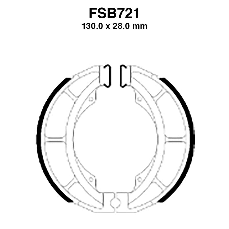 Ferodo Ganasce Freno Fsb721A FSB721A