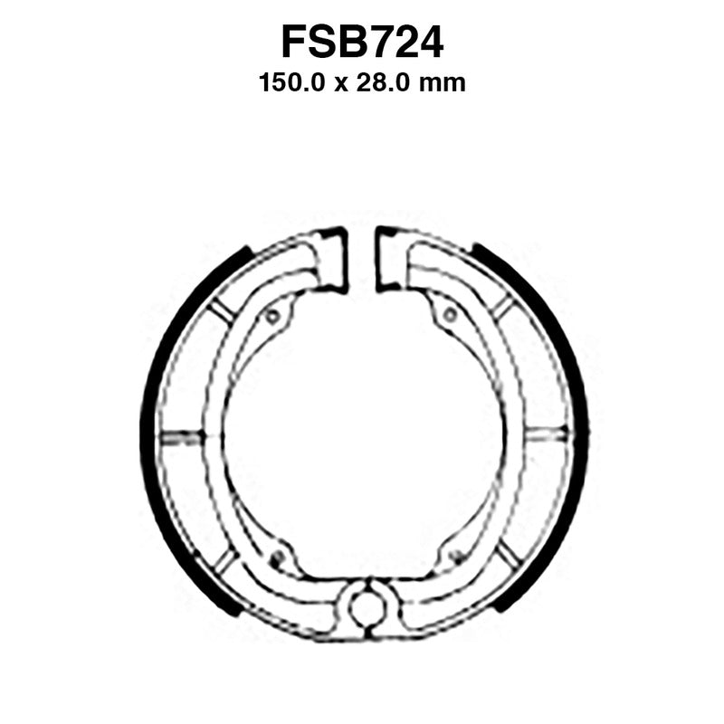 Ferodo Ganasce Freno Fsb724 FSB724