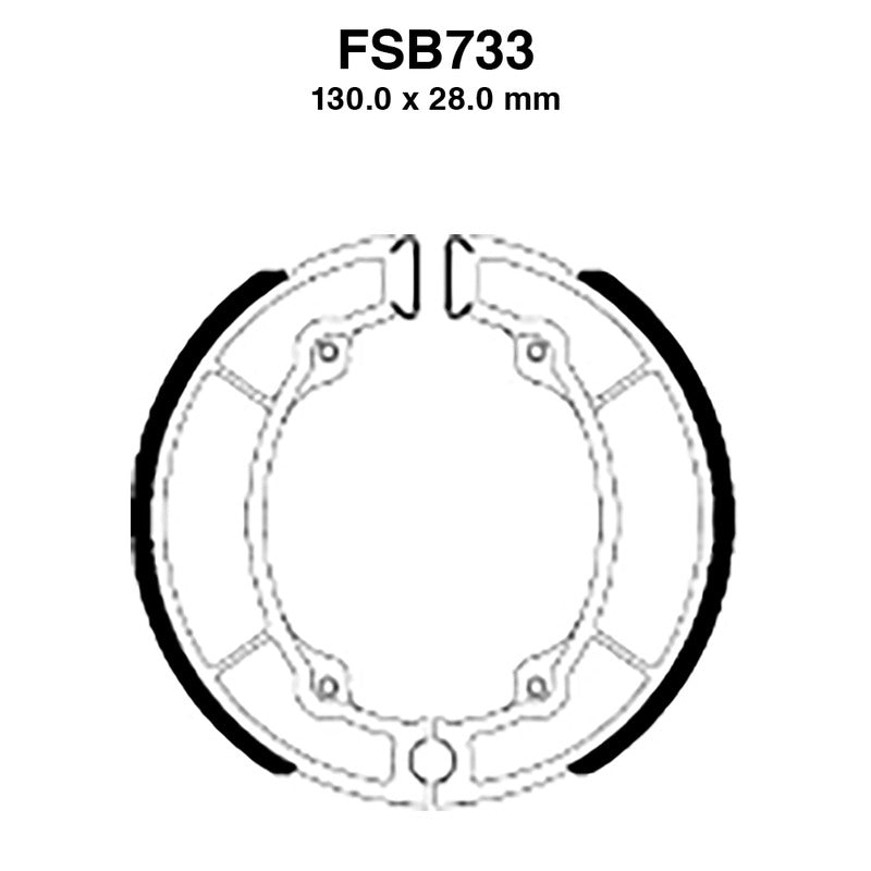 Ferodo Ganasce Freno Fsb733A FSB733A
