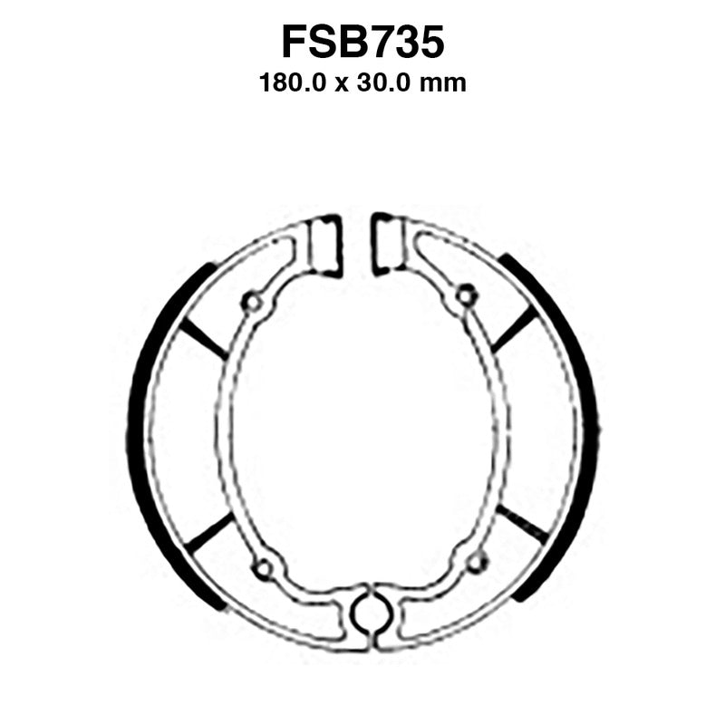 Ferodo Ganasce Freno Fsb735 FSB735