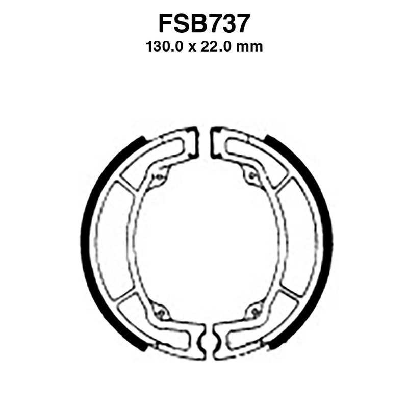 Ferodo Ganasce Freno Fsb737 FSB737