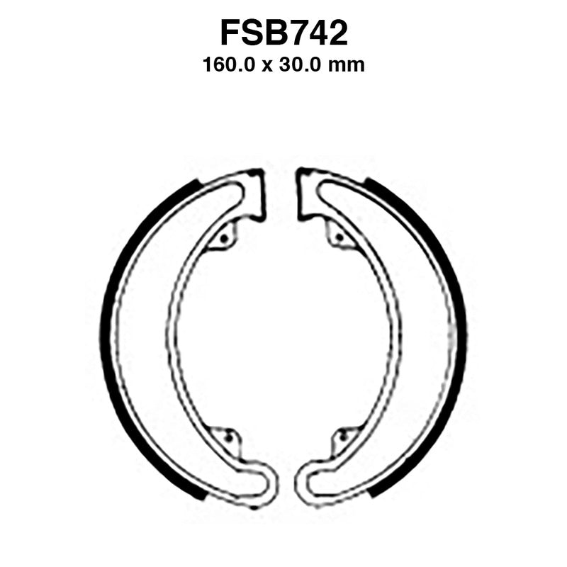 Ferodo Bremsbacken FSB742 FSB742