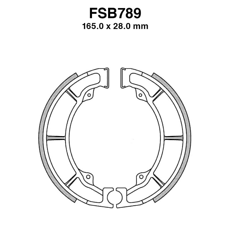 Ferodo Bremsbacken FSB789 FSB789