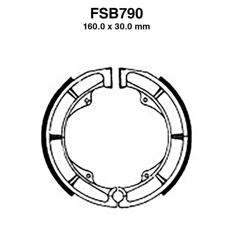 Ferodo Bremsbacken FSB790 FSB790