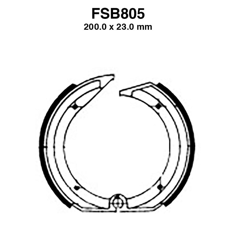 Ferodo Bremsbacken Fsb805 FSB805