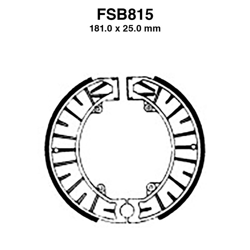 Ferodo Bremsbacken FSB815 FSB815