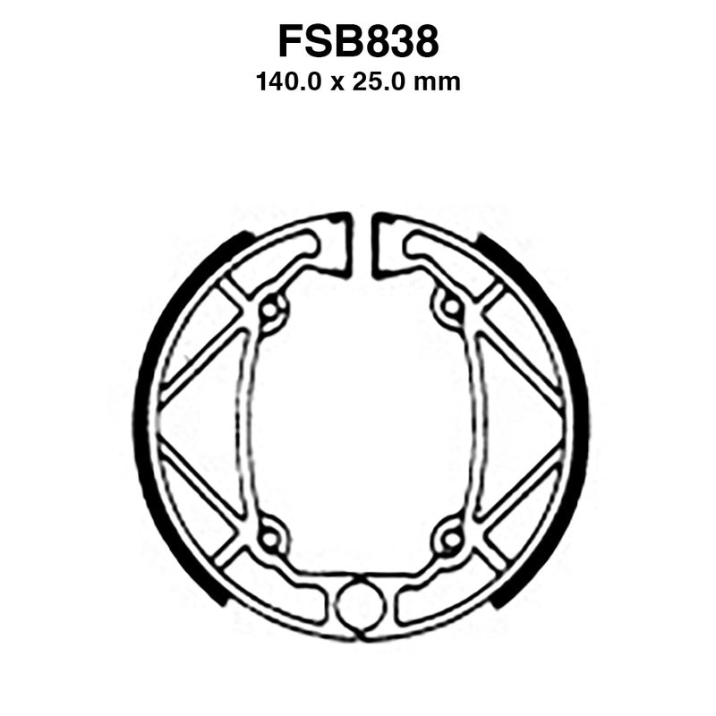 Ferodo Ganasce Freno Fsb838 FSB838