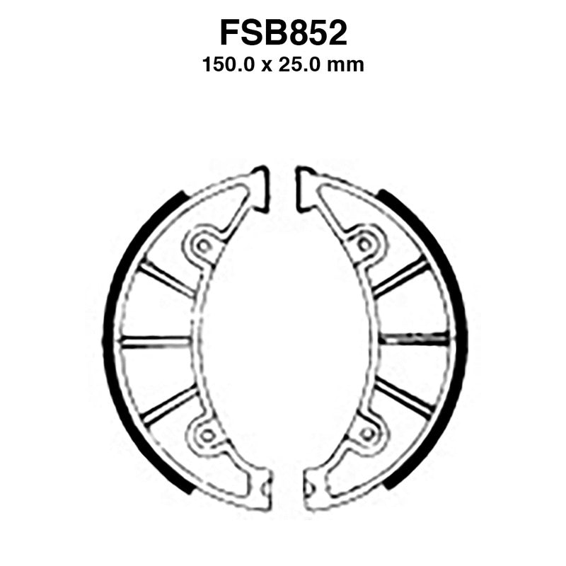 Ferodo Ganasce Freno Fsb852 FSB852