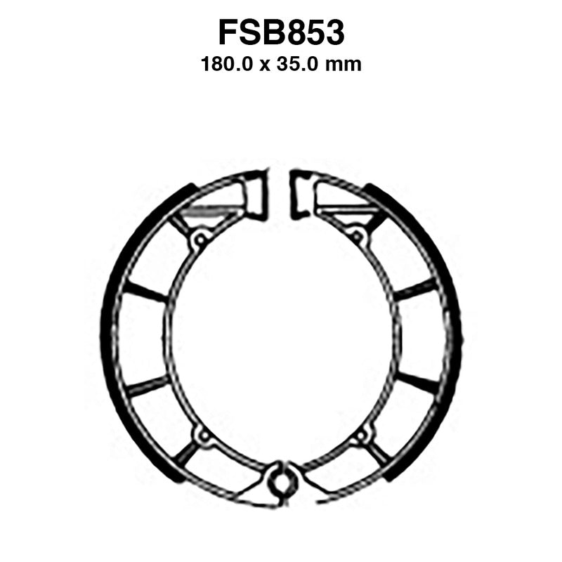 Ferodo Bremsbacken FSB853 FSB853
