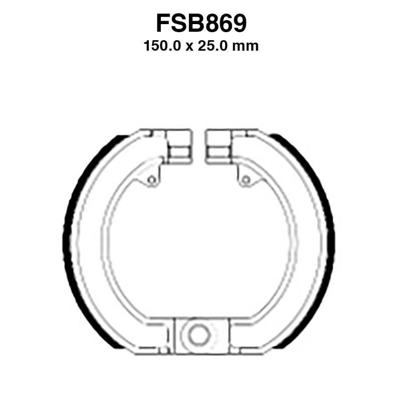 Ferodo Bremsbacken FSB869A FSB869A