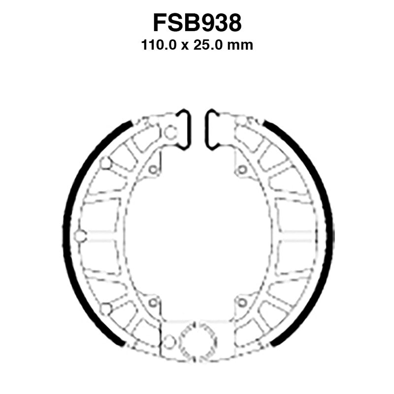 Ferodo Ganasce Freno Fsb938A FSB938A